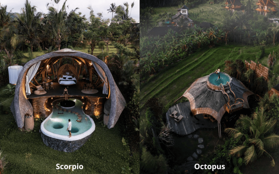 The Bali bamboo villas that look straight out of a dream 🌿✨🇮🇩